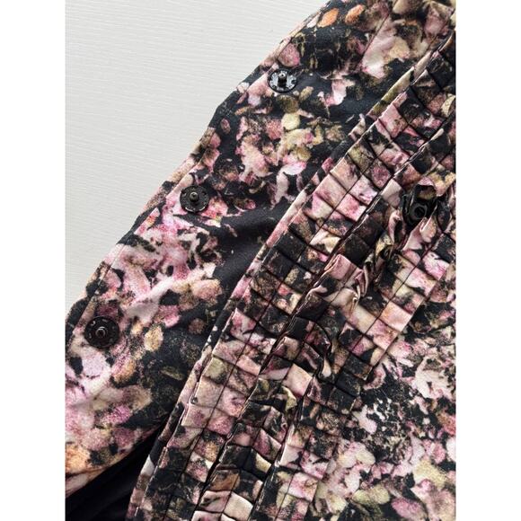 Ann Demeulemeester Floral Pleated Vest - Picture 5 of 8